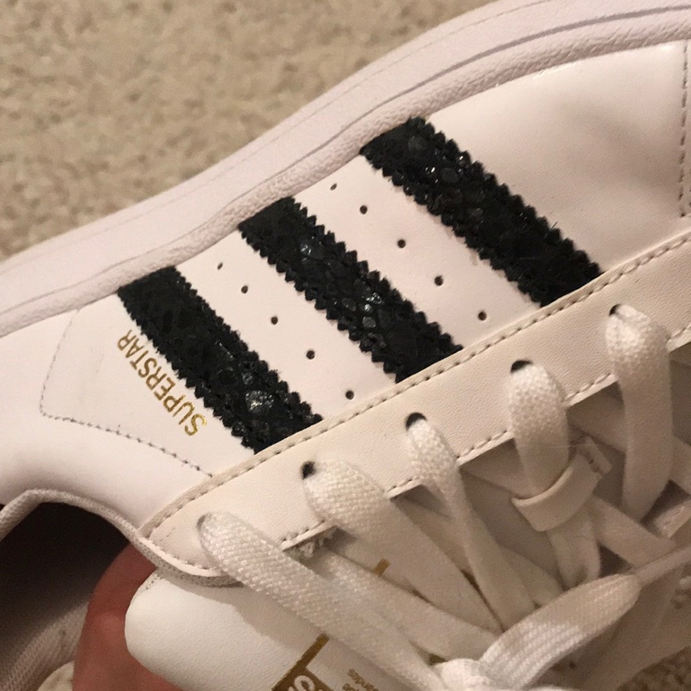 Adidas Original Superstar Snakeskin Sneakers - Picture 6 of 7